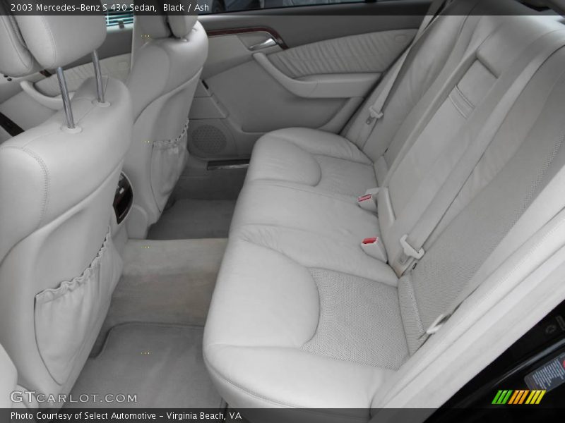 Black / Ash 2003 Mercedes-Benz S 430 Sedan