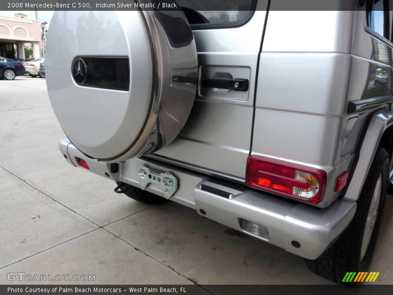 Iridium Silver Metallic / Black 2008 Mercedes-Benz G 500