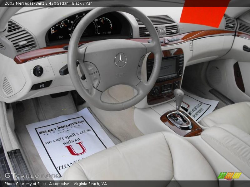 Black / Ash 2003 Mercedes-Benz S 430 Sedan