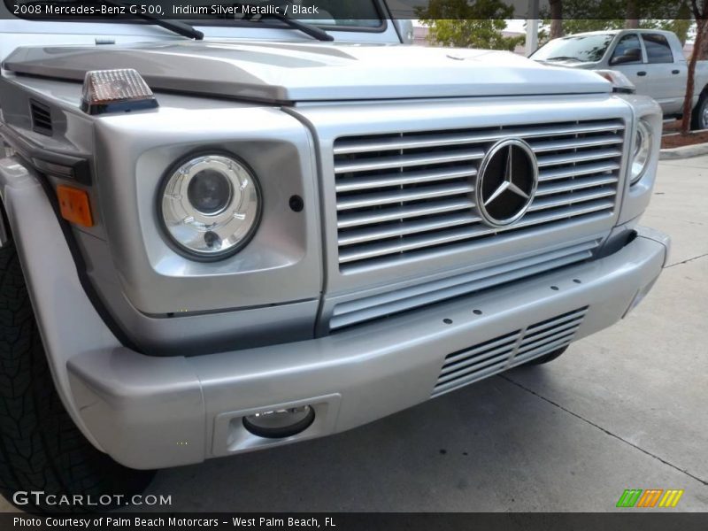 Iridium Silver Metallic / Black 2008 Mercedes-Benz G 500