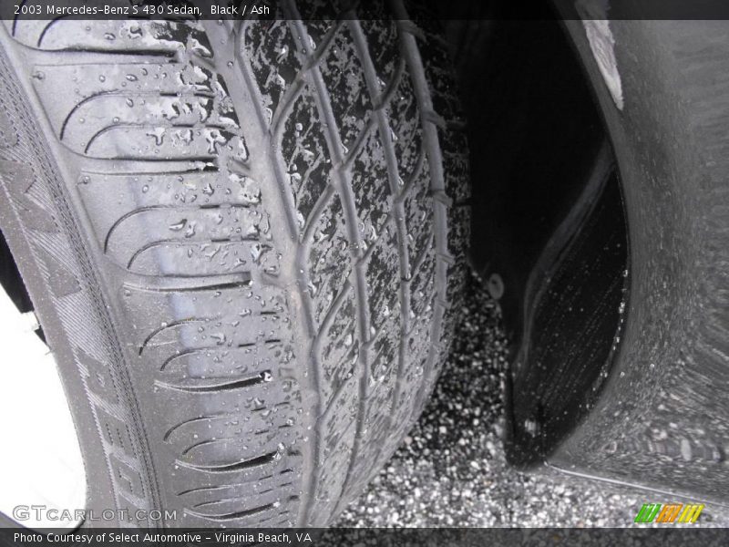 Black / Ash 2003 Mercedes-Benz S 430 Sedan