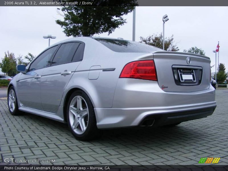 Alabaster Silver Metallic / Ebony 2006 Acura TL 3.2