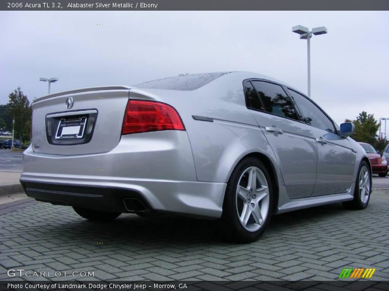 Alabaster Silver Metallic / Ebony 2006 Acura TL 3.2