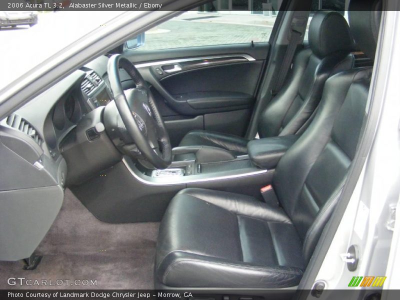 Alabaster Silver Metallic / Ebony 2006 Acura TL 3.2