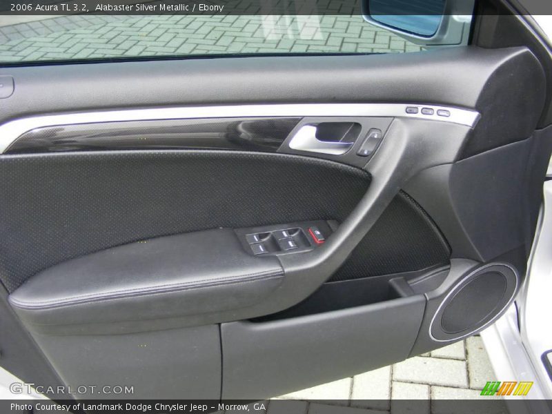 Alabaster Silver Metallic / Ebony 2006 Acura TL 3.2
