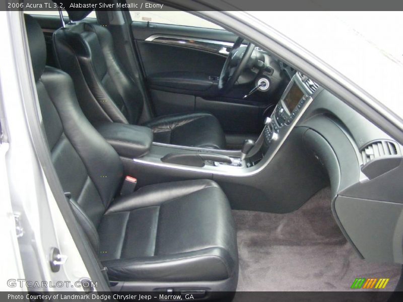 Alabaster Silver Metallic / Ebony 2006 Acura TL 3.2