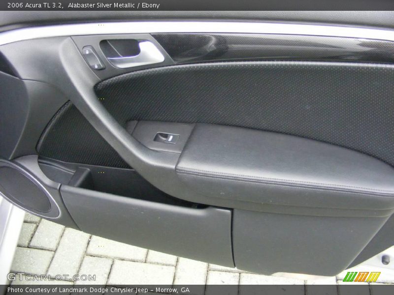 Alabaster Silver Metallic / Ebony 2006 Acura TL 3.2