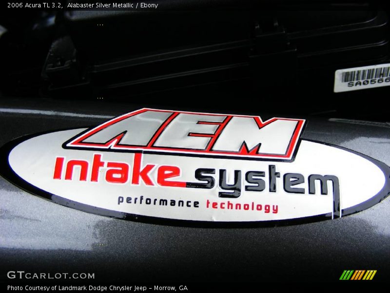 Alabaster Silver Metallic / Ebony 2006 Acura TL 3.2