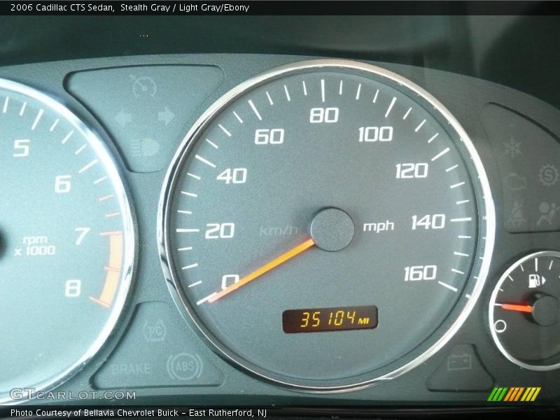 Stealth Gray / Light Gray/Ebony 2006 Cadillac CTS Sedan