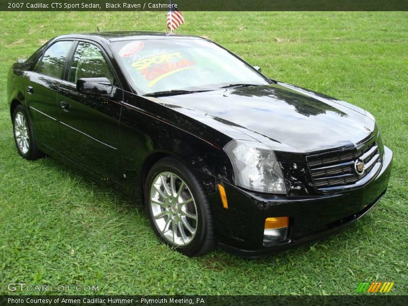 Black Raven / Cashmere 2007 Cadillac CTS Sport Sedan
