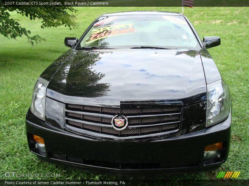 Black Raven / Cashmere 2007 Cadillac CTS Sport Sedan