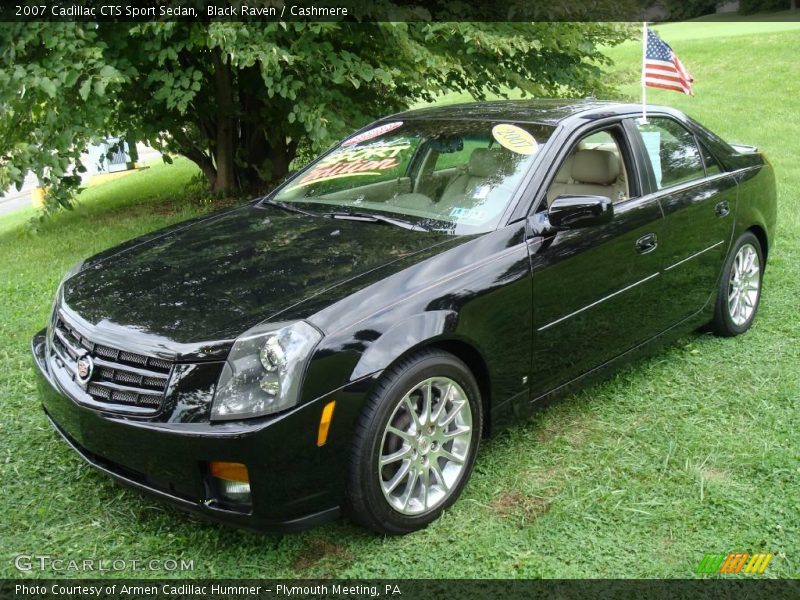 Black Raven / Cashmere 2007 Cadillac CTS Sport Sedan