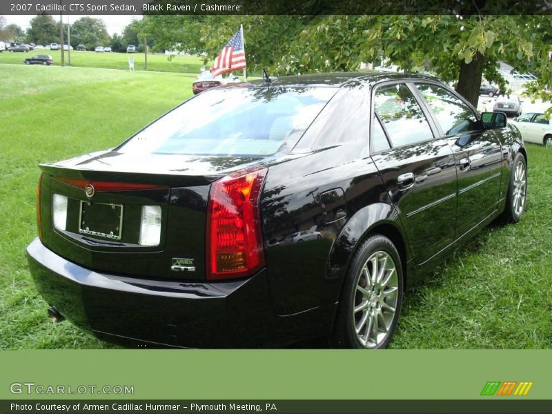 Black Raven / Cashmere 2007 Cadillac CTS Sport Sedan