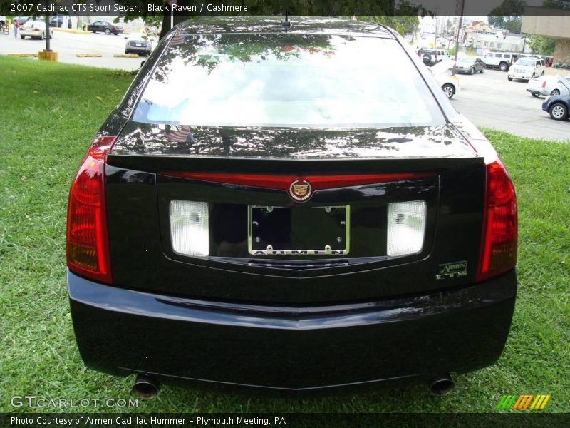 Black Raven / Cashmere 2007 Cadillac CTS Sport Sedan