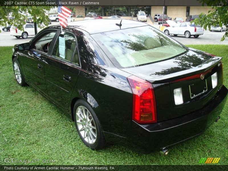 Black Raven / Cashmere 2007 Cadillac CTS Sport Sedan