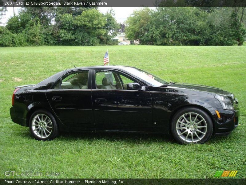 Black Raven / Cashmere 2007 Cadillac CTS Sport Sedan