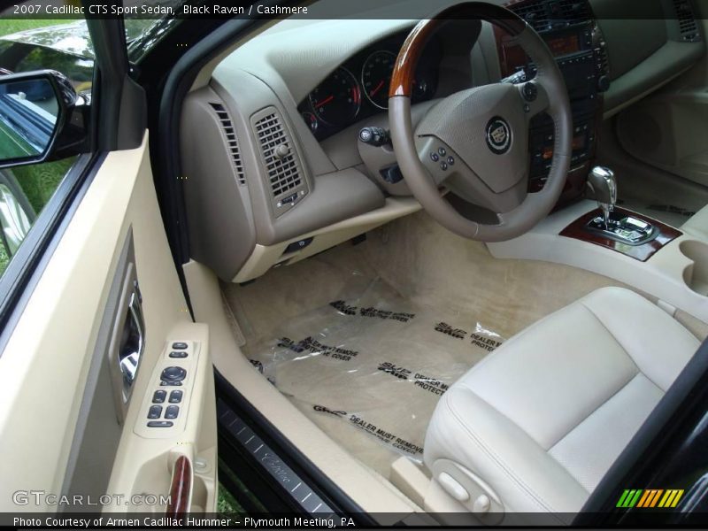 Black Raven / Cashmere 2007 Cadillac CTS Sport Sedan