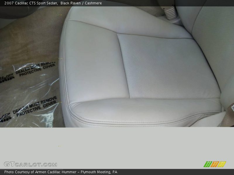 Black Raven / Cashmere 2007 Cadillac CTS Sport Sedan