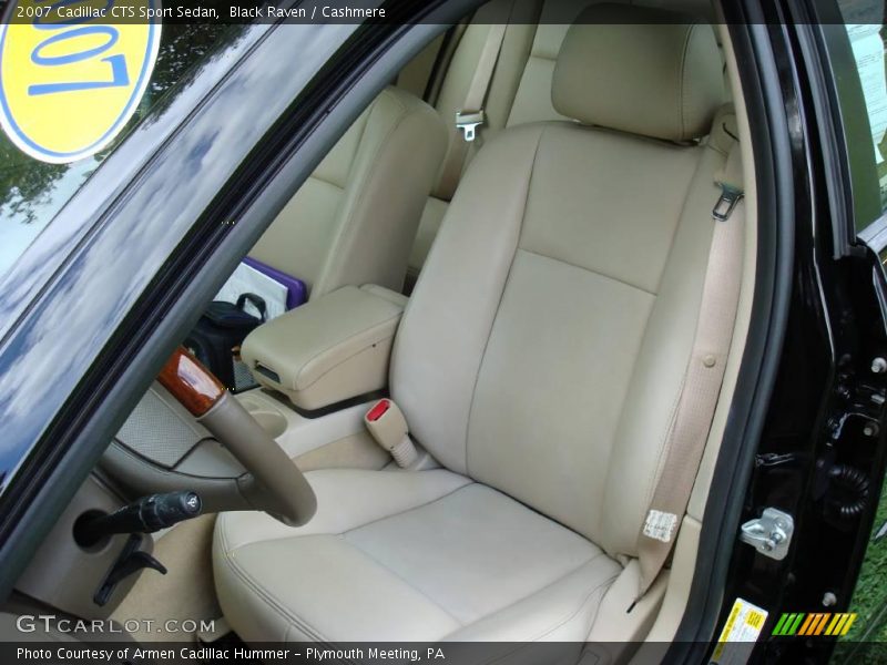 Black Raven / Cashmere 2007 Cadillac CTS Sport Sedan