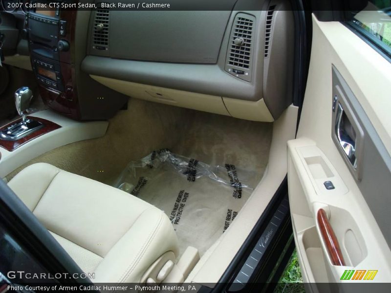 Black Raven / Cashmere 2007 Cadillac CTS Sport Sedan