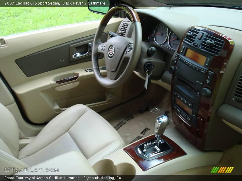 Black Raven / Cashmere 2007 Cadillac CTS Sport Sedan