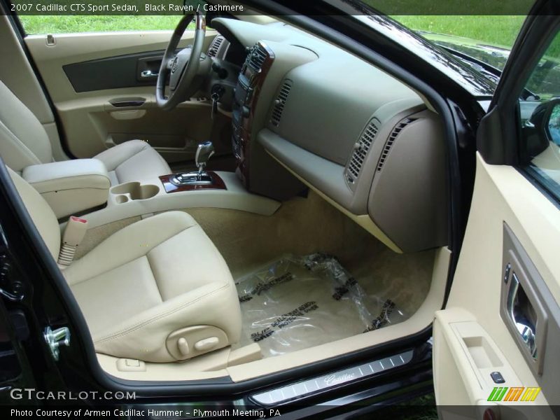 Black Raven / Cashmere 2007 Cadillac CTS Sport Sedan