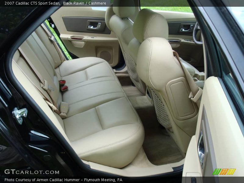 Black Raven / Cashmere 2007 Cadillac CTS Sport Sedan
