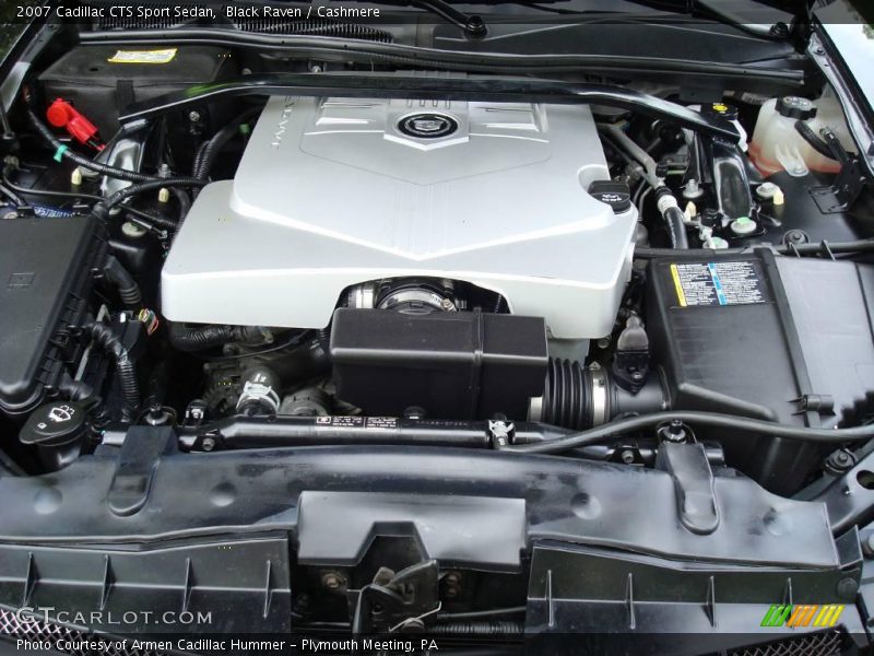 Black Raven / Cashmere 2007 Cadillac CTS Sport Sedan