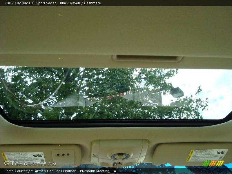 Black Raven / Cashmere 2007 Cadillac CTS Sport Sedan