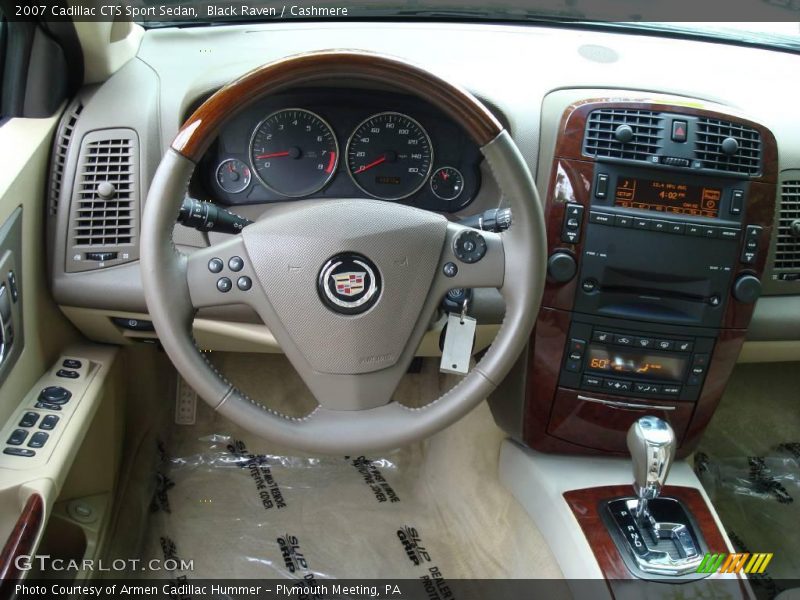 Black Raven / Cashmere 2007 Cadillac CTS Sport Sedan