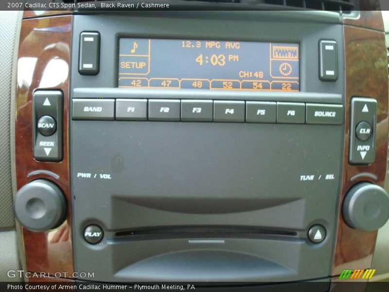 Black Raven / Cashmere 2007 Cadillac CTS Sport Sedan