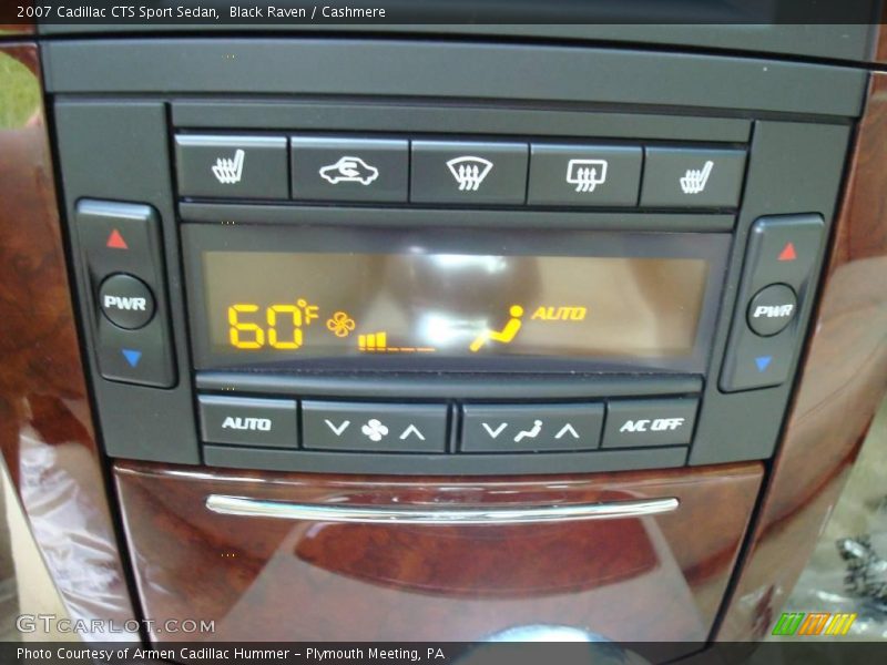 Black Raven / Cashmere 2007 Cadillac CTS Sport Sedan
