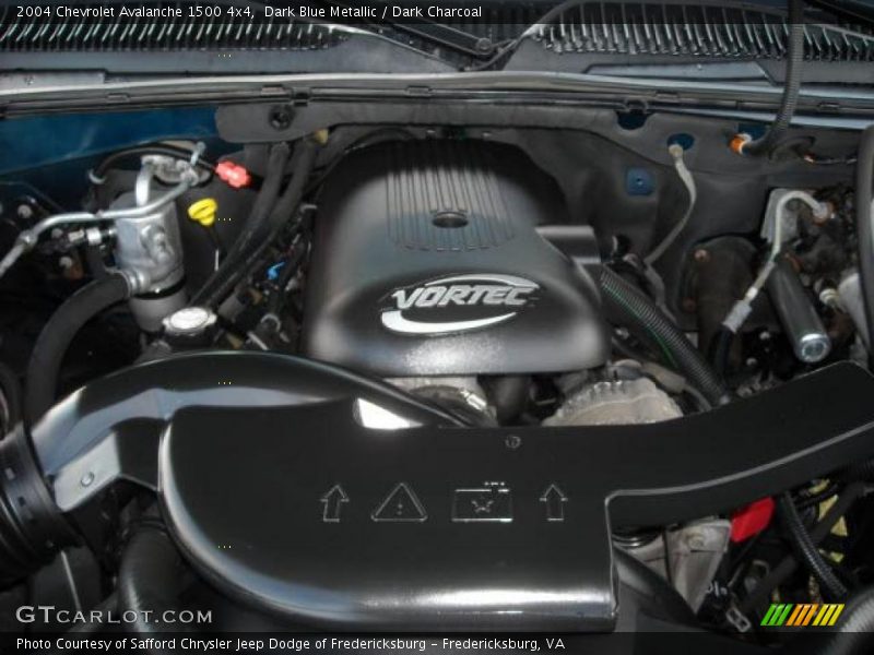 Dark Blue Metallic / Dark Charcoal 2004 Chevrolet Avalanche 1500 4x4