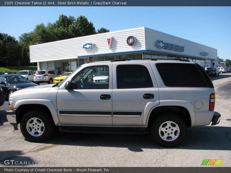 Silver Birch Metallic / Gray/Dark Charcoal 2005 Chevrolet Tahoe LS 4x4