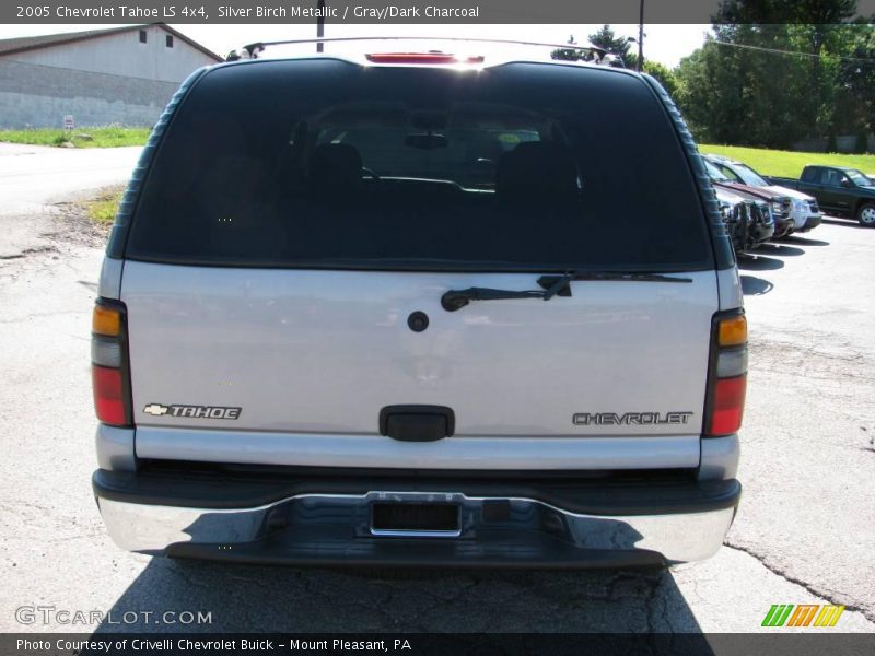 Silver Birch Metallic / Gray/Dark Charcoal 2005 Chevrolet Tahoe LS 4x4