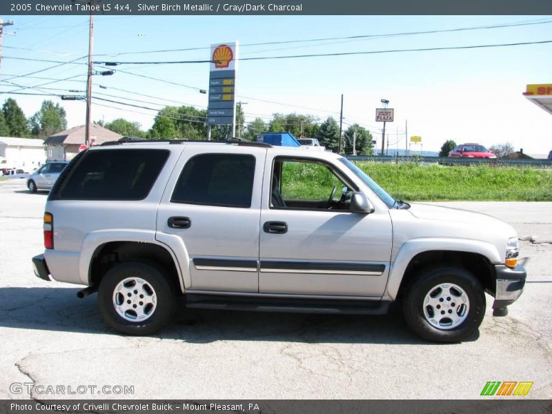 Silver Birch Metallic / Gray/Dark Charcoal 2005 Chevrolet Tahoe LS 4x4