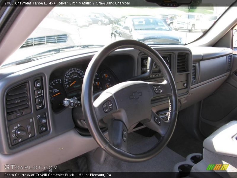 Silver Birch Metallic / Gray/Dark Charcoal 2005 Chevrolet Tahoe LS 4x4