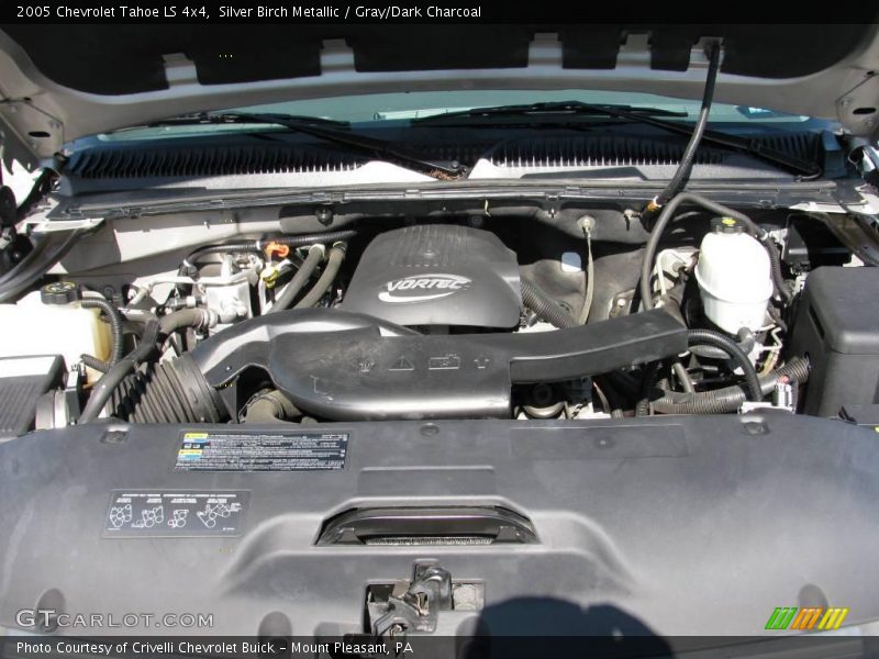 Silver Birch Metallic / Gray/Dark Charcoal 2005 Chevrolet Tahoe LS 4x4