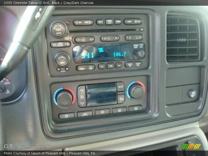 Black / Gray/Dark Charcoal 2005 Chevrolet Tahoe LS 4x4