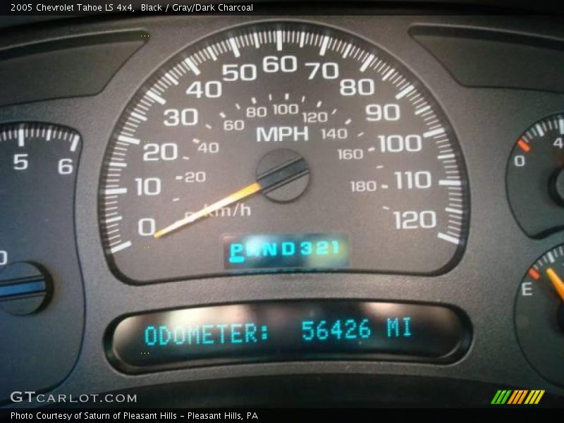 Black / Gray/Dark Charcoal 2005 Chevrolet Tahoe LS 4x4