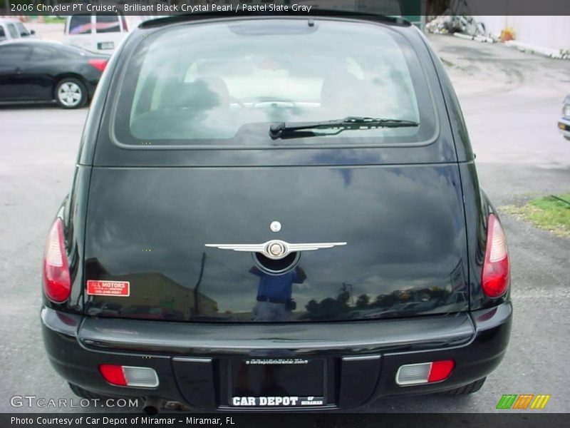 Brilliant Black Crystal Pearl / Pastel Slate Gray 2006 Chrysler PT Cruiser