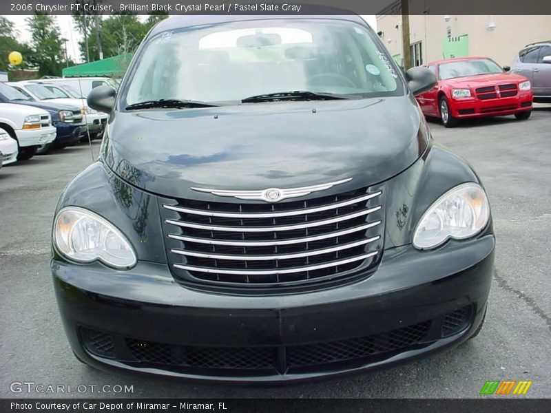 Brilliant Black Crystal Pearl / Pastel Slate Gray 2006 Chrysler PT Cruiser