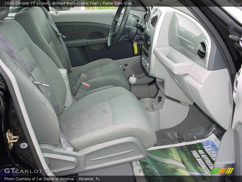 Brilliant Black Crystal Pearl / Pastel Slate Gray 2006 Chrysler PT Cruiser