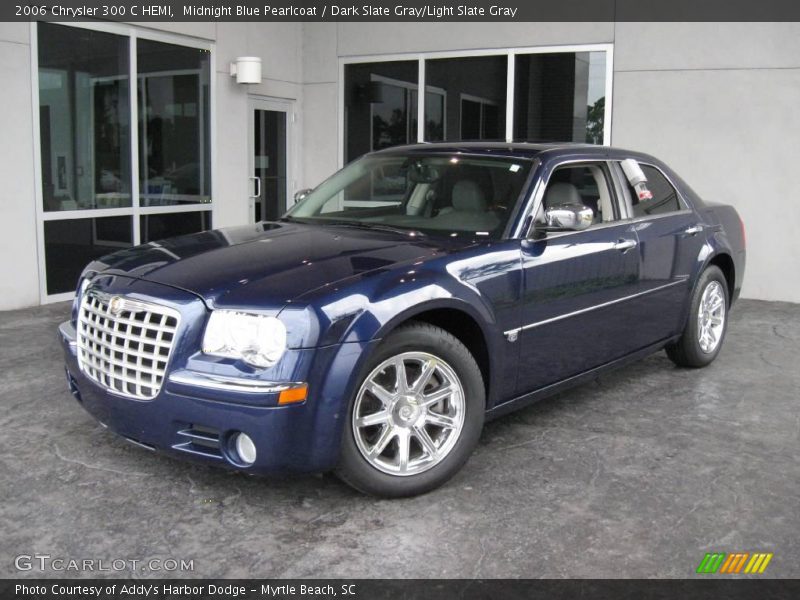 Midnight Blue Pearlcoat / Dark Slate Gray/Light Slate Gray 2006 Chrysler 300 C HEMI