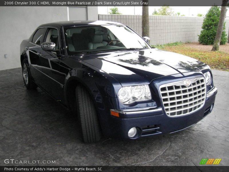 Midnight Blue Pearlcoat / Dark Slate Gray/Light Slate Gray 2006 Chrysler 300 C HEMI