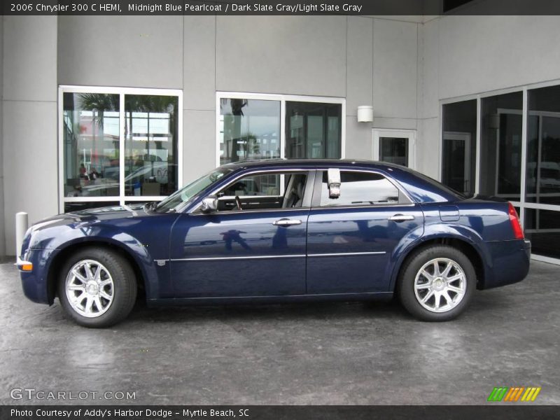 Midnight Blue Pearlcoat / Dark Slate Gray/Light Slate Gray 2006 Chrysler 300 C HEMI