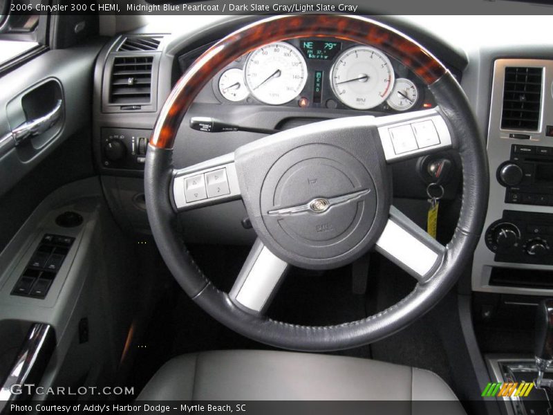 Midnight Blue Pearlcoat / Dark Slate Gray/Light Slate Gray 2006 Chrysler 300 C HEMI
