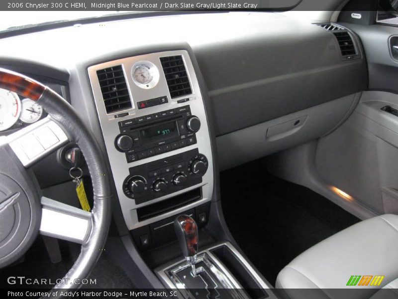 Midnight Blue Pearlcoat / Dark Slate Gray/Light Slate Gray 2006 Chrysler 300 C HEMI
