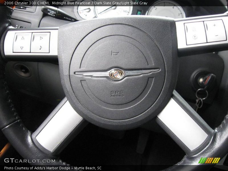 Midnight Blue Pearlcoat / Dark Slate Gray/Light Slate Gray 2006 Chrysler 300 C HEMI