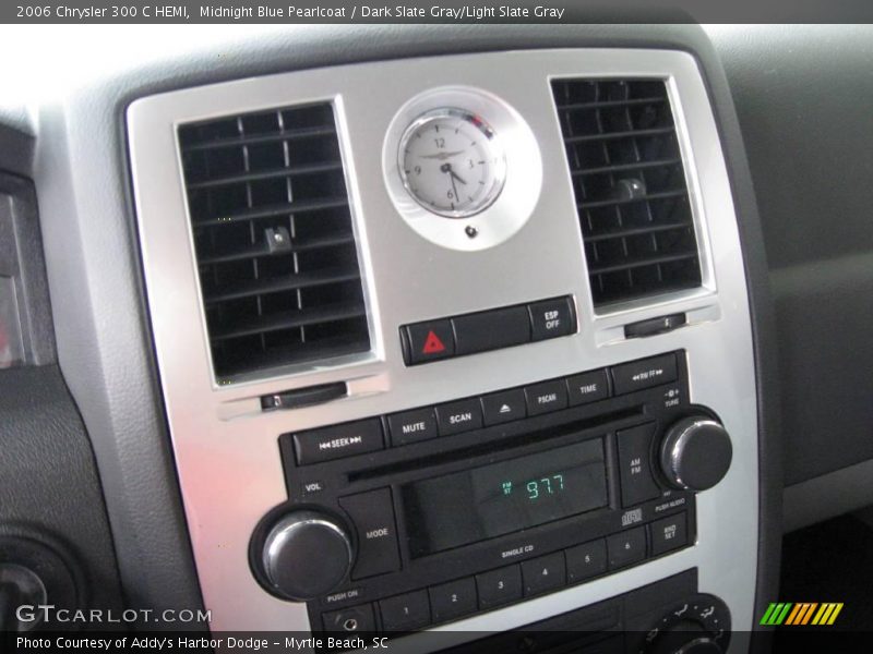 Midnight Blue Pearlcoat / Dark Slate Gray/Light Slate Gray 2006 Chrysler 300 C HEMI